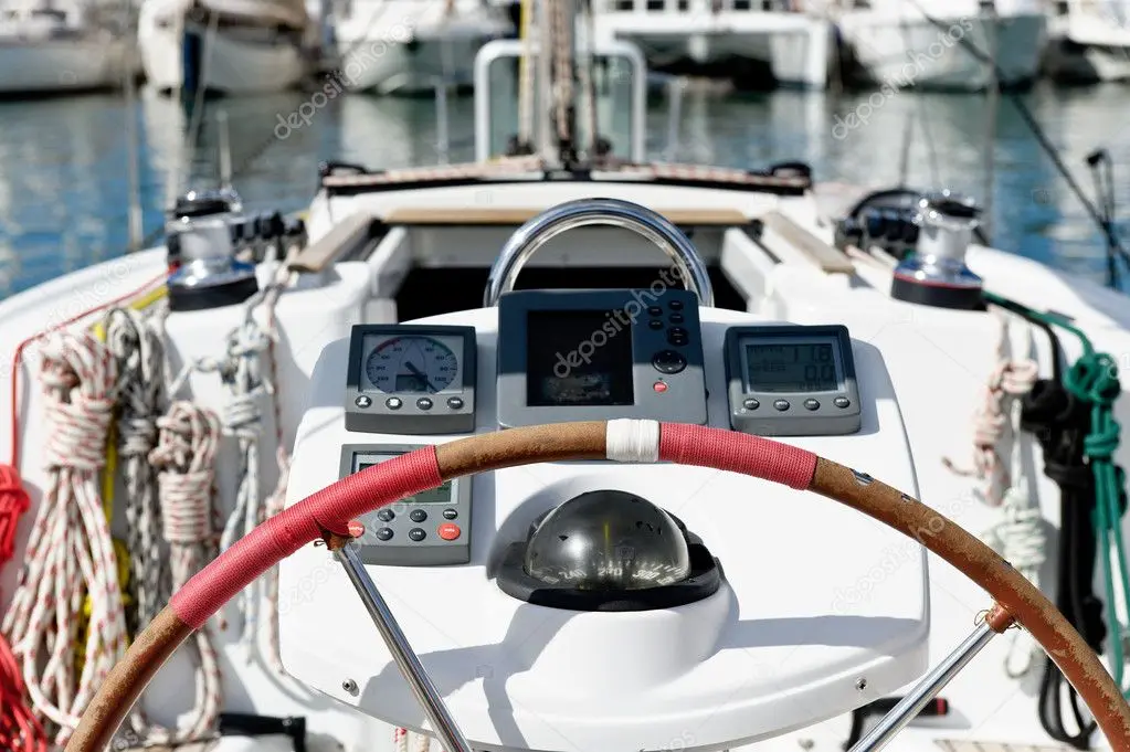 Autopilot control and marine instruments